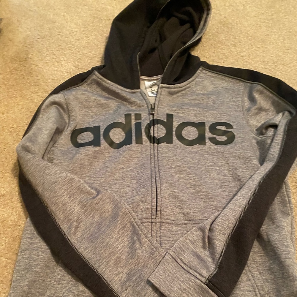 Adidas zip hoodie